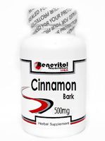 Cinnamon Bark 500mg 200 Capsules ~ Renevitol