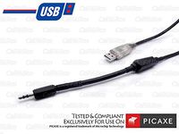 Electronic-Links PICAXE USB Programming Cable - Clear - Replacement for AXE027