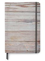 Wood Themed Designs UV Printed on PU Leather A5 Bullet Dotted Journal Notebook