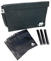 INCOGNITO Smell Proof Bag - Premium Odor Proof Pouch for Smoking Accessories, Tobacco, Grinders, and Herbs - Best No Scent Container with Double Seals and Activated Carbon Liner (8.5"x11")