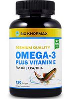 Bio KnopMax Omega 3 Fish Oil Plus Vitamin E