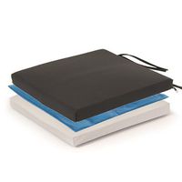 Protekt Breathable Gel Wheelchair Cushion with Straps - 20" x 16" x 2"