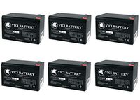 VICI Battery 12V 9AH SLA Replacement Battery for Belkin Pro Gold F6C425-SER - 6 Pack Brand Product