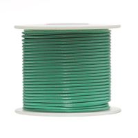 Remington Industries 18UL1007STRGRE UL1007 18 AWG Gauge Stranded Hook-Up Wire, 300V, 0.0403" Diameter, 100' Length, Green