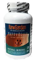 Raw Garden Happy Belly Magnesium Citrate 120 Caps, 100% Vegetarian, Vegan, and Gluten-Free