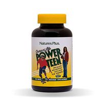 NaturesPlus Source of Life Power Teen - 180 Vegetarian Tablets - Teen Multivitamin with Minerals & Whole Foods for Mental Focus, Energy Booster - Gluten-Free - 90 Servings
