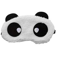 ACTLATI Plush Animal Eye Mask Cute Panda Sleep Blindfold Cover for Kids Girls