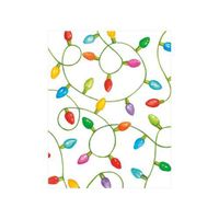 Caspari Christmas Lights Gift Enclosure Cards, Box of 4