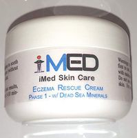 iMed Eczema Rescue Cream (4.5 oz Tub): – Maximum Strength with Dead Sea Minerals, MSM, Essential Oils and Urea. for Eczema, Psoriasis, Dry/Cracked, Itchy or Irritated Skin. for Body, Hands and Feet