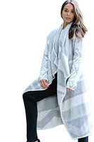 Papa Of Vancouver Patterned Duster Sweater - XLarge