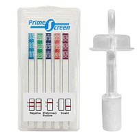 Prime Screen [25 Pack] 6 Panel Oral Saliva Test Kit (AMP, BZO, COC, MET, OPI, THC) - ODOA-266
