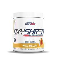EHPlabs OxyShred Thermogenic Fat Burner Boost Metabolism, Low Stimulant, Destroy Stubborn Fat Cells (60 Servings) (Wild Melon)