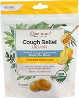 QUANTUM: Lozenges Cough Relief Lemon and Honey Organic