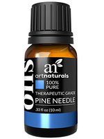 ArtNaturals 100% Pure Pine Needle Essential Oil - (.33 Fl Oz / 10ml) - Undilued Therapeutic Grade - Cleanse Purify and Breathe - Holiday Fir Christmas Tree Scent for Aromatherapy Diffuser