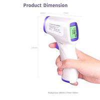 Forehead Thermometer Ear Infrared Thermometer for Adult Baby Kid, Accurate Fast Temperature Gun, Non-Contact Measurement