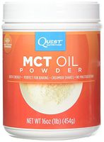 Quest Nutrition MCT Powder Oil, 16 Ounce (Pack of 2)