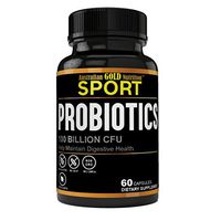 Powerful Performance Driven Probiotic 100 Billion CFU -"Acid-Resistant" Capsules, Gut Digestion Relief, Fast Acting! 20 Strains Probiotic Totaling 100 Billion CFU, NO Refrigeration Needed!
