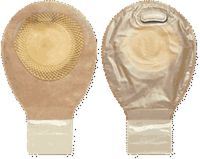 Hollister Pouchkins One-Piece Child Drainable Pouch with Intagrated Filter, Cut-to-fit Flat SoftFlex Skin Barrier, One Sided ComfortWear Panel and Lock N Roll Microseal Closure 2" Stoma Opening (Box of 10 Each)