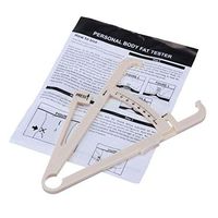 BODY FAT CALIPERS COMPLETE WITH MANUAL & CHARTS TESTER