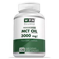 WPN Supplements MCT Oil 3000 mg | Premium Grade | Non GMO Formula