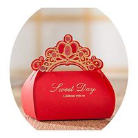 Wedding Theme Favor Boxes Wedding Candy Box Wedding Favors and Gifts Event & Party Supplies(30pcs/50pcs/100pcs),cb7509,30pcs,90x50x95MM