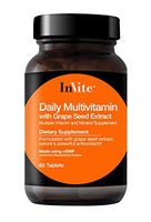 InVite® Health Daily Multivitamin with Grape Seed Extract, Multiple-Vitamins and Mineral Supplement, 60 Tablets