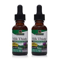 Nature's Answer Milk Thistle Extract | Promotes Healthy Liver Function | Cleanse and Detox Supplement | Non-GMO, Kosher Certified & Gluten-Free 1oz (2 pack)