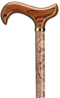 Snake Skin Ladies Derby Cane