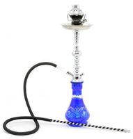 BLUE FOG new sale hookah water glass vase for shisha narguile pipes smoking by Hookah4sale 1-Hose