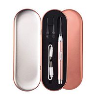 USB Rechargeable Ear Pick, Earwax Removal Cleaner Tool with LED Light, Ear Scoop Ear Curette for Kids,Pink