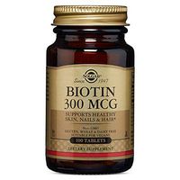 Biotin 300mcg 100 Tab 3-Pack