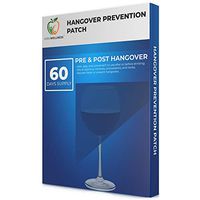 Hangover Patches 60 Day Supply - Natural Hangover Patches to Cure or Prevent Hangover with Natural Ingredients - Latex Free Organic Vegan and Latex Free