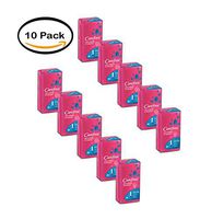Pack of 10 - Carefree Acti-Fresh Body Shape Extra Long to Go Unscented Pantiliners, 36 ct