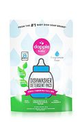 DAPPLE Baby Dishwasher Pacs, Fragrance Free Dishwasher Pods, Plant Based, Hypoallergenic, 25 Count