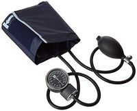Medline MDS9410 Nite-Shift Premier Aneroid Blood Pressure Unit, Handheld, Latex, Adult, Black