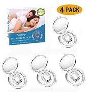 Anti Snoring Devices Snore Stopper Clip Stop Snoring Aids Snoring Solution to Prevent Snoring and Purify Breath air for Ease Breathing Comfortable Sleeping Men Women Nasal clip-4pcs