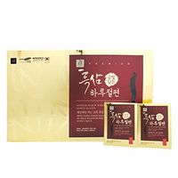 GeumHeuk Korean Black Honey Ginseng Root Sliced 20g X 10 Packs (200g) - Premium Quality Ginseng Boost Immunity and Promote Enhance Immunity, Mental Performance, Stamina, Energy