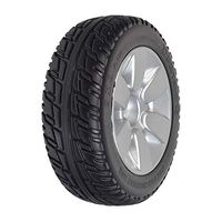 Pair of (2) 9" X 3" Black Jazzy Select Elite 6 Drive Tires whlasmb2017