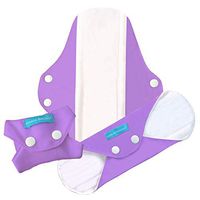 Charlie Banana 3 Feminine Pads Super+ Lavender