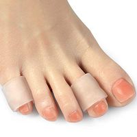 Gel Toe Protectors 10 Pcs, Open Toe Sleeves Toe Tubes Toe caps, New Material, Great for Bunion Blisters, Corns, Hammer Toes, Toenails Loss, Friction Pain Relief and More