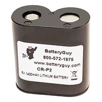 BatteryGuy CR-P2 6V 1400mah Lithium Battery