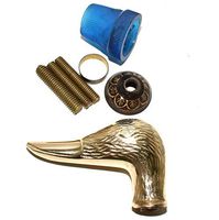 Nautical World Unisex Duck Head Cane Black Maple, Solid Brass Handle -Affordable Gift! Item, Affordable Gift Decorative Walking Cane Fashion Statement for Men/Women/Seniors/Grandparents! Item