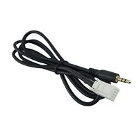FEELDO 3.5mm Jack Car Radio Mp3 Audio Aux Cable to 8-Pin Adapter for Nissan Infiniti/Sylphy/Tiida/Qashqai/Geniss