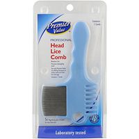Premier Value Lice Comb Metal - 1ct