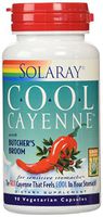 Solaray Cool Cayenne with Butcher's Broom 40000 HU Capsules, 90 Count