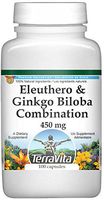 Eleuthero and Ginkgo Biloba Combination - 450 mg (100 Capsules, ZIN: 516387) - 3 Pack