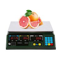 ZYY Electronic Scale，LCD Backlight Display Commercial 30kg/10g Precision Weighing Said Selling Vegetables Fruit Home Pricing