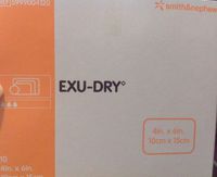 Exu-Dry Wound Dressing 4"X6" Full Absorbency - Model 5999004120
