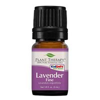 Plant Therapy Lavender Fine Essential Oil 5 mL (1/6 oz) 100% Pure, Undiluted, Therapeutic Grade