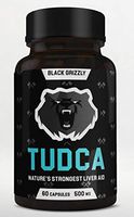 Black Grizzly Maximum Strength TUDCA 500 MG (Tauroursodeoxycholic Acid) - 500 MG Per Serving for Ultimate Liver Support & Immune Health -Nature's Strongest Liver Aid- 60 Serv